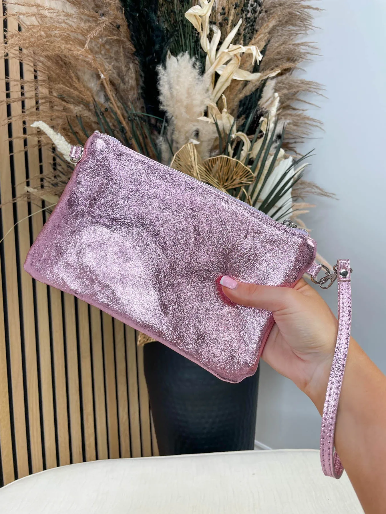 Elliah Clutch Metallic - 5 Colours