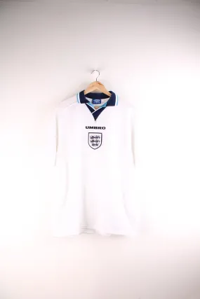 England 1995/97 Umbro Football Shirt