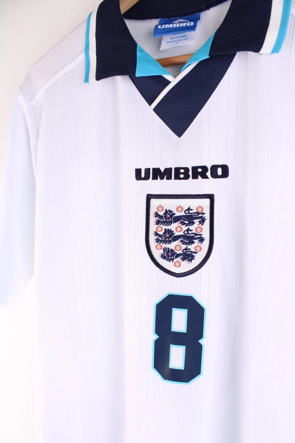 England 1996 Gascoigne Football Shirt