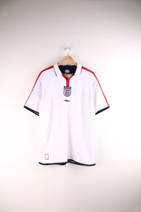 England 2003/05 Reversible Football Shirt