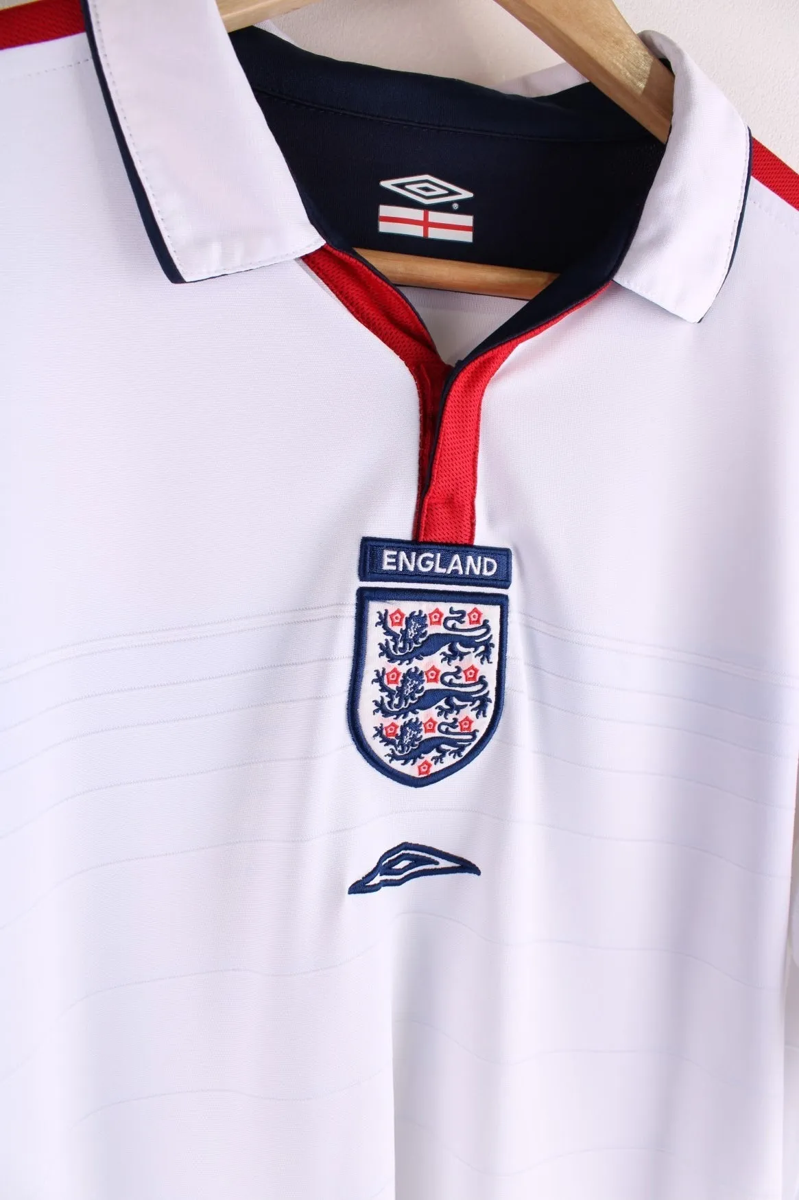 England 2003/05 Reversible Football Shirt