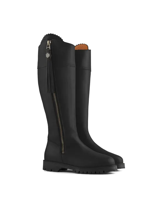 Explorer       20% Off   |   Save £90  black leather Waterproof Knee-high Boots