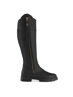 Explorer       20% Off   |   Save £90  black leather Waterproof Knee-high Boots