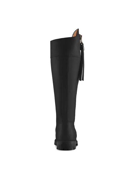 Explorer       20% Off   |   Save £90  black leather Waterproof Knee-high Boots