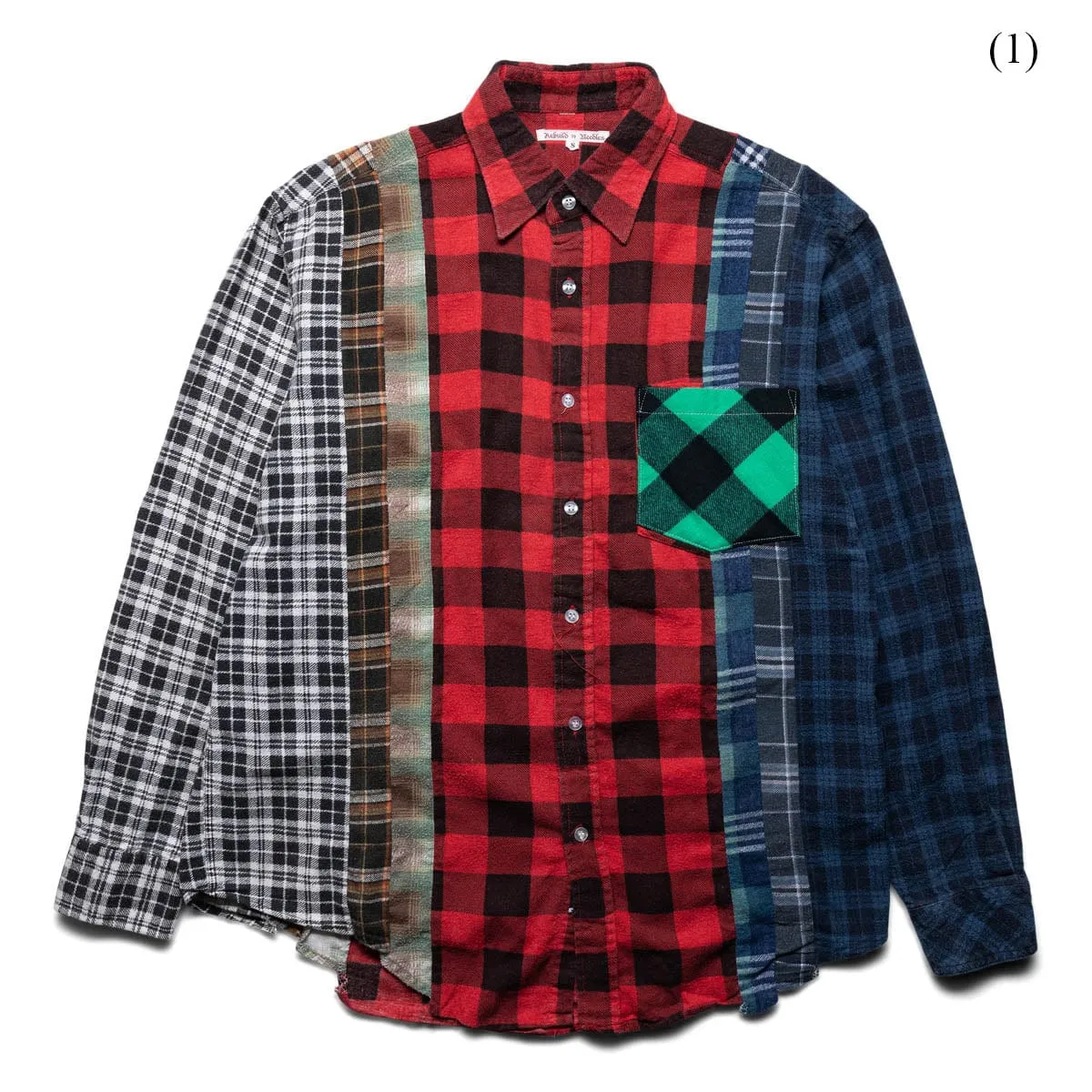 FLANNEL SHIRT - 7 CUTS SHIRT SS22 (SMALL/MULTIPLE STYLES) | Bodega