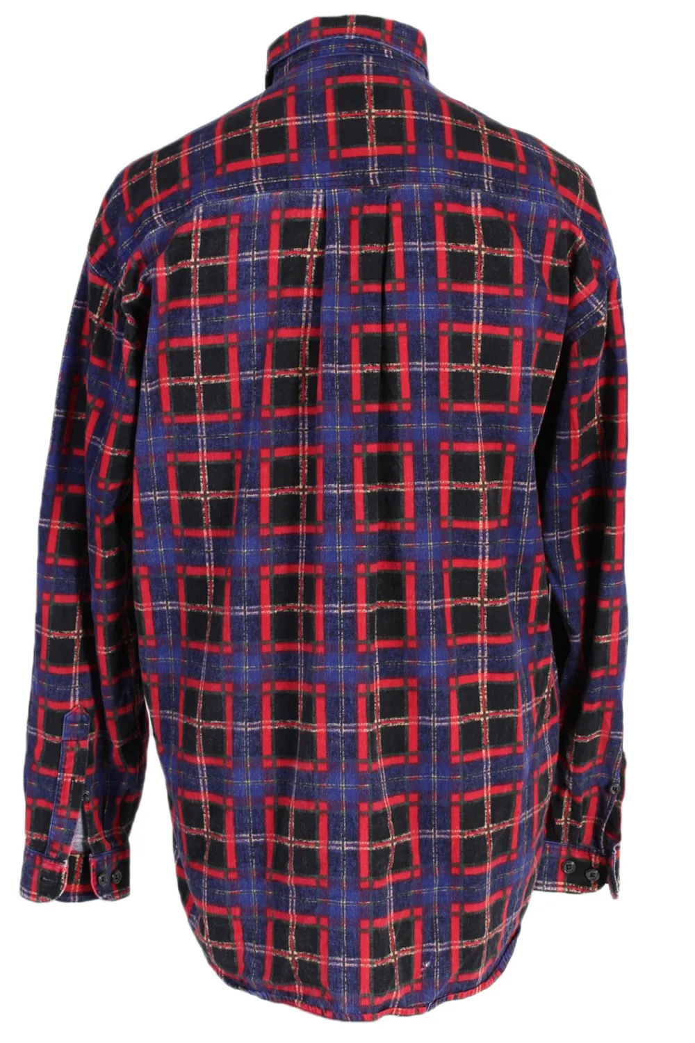 Flannel Shirt 90s Retro Multi M - Pepper Tree London