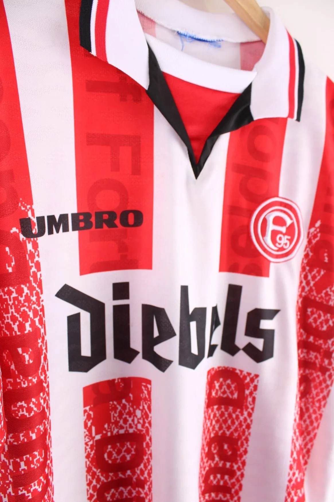 Fortuna Dusseldorf 1996/97 Umbro Football Shirt