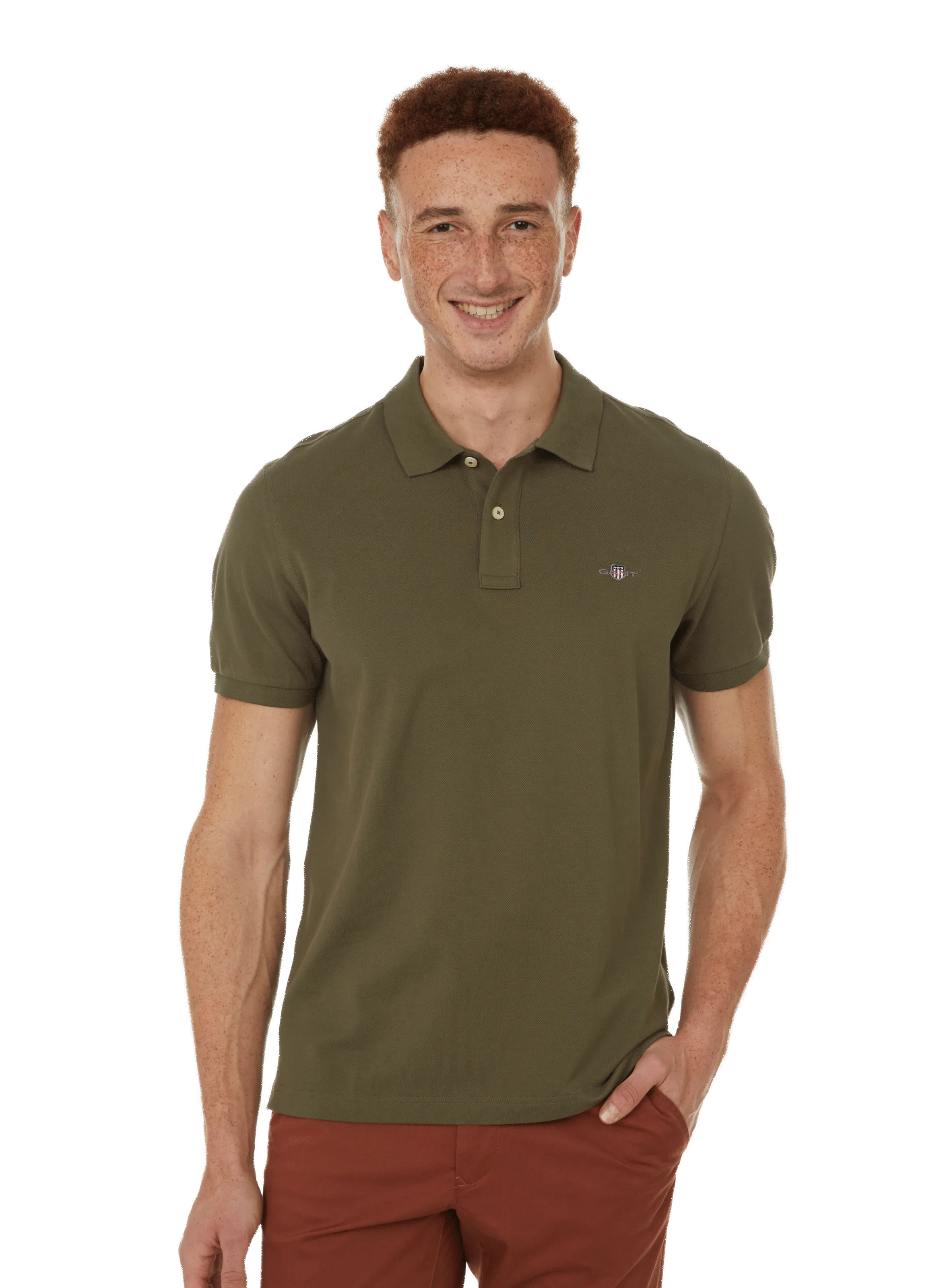 GANT  Cotton polo shirt  - Green