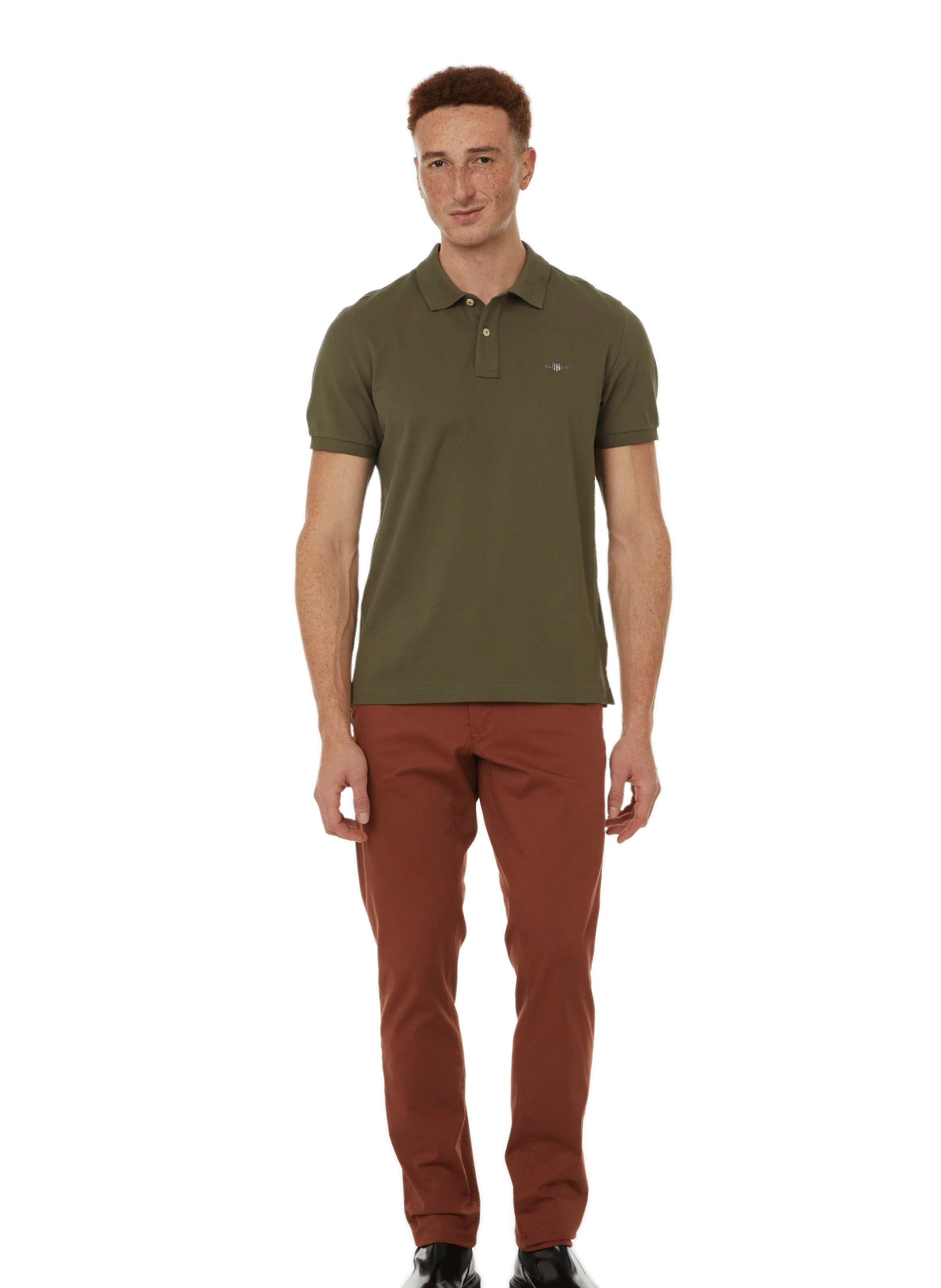 GANT  Cotton polo shirt  - Green