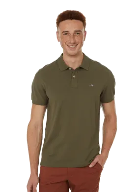 GANT  Cotton polo shirt  - Green