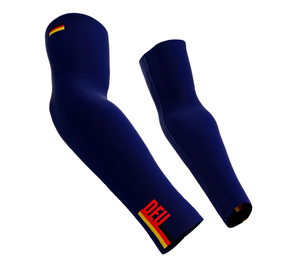 Germany Code Compression Arm Sleeves - Walking - Cycling - Running - Golf - Baseball - Basketball