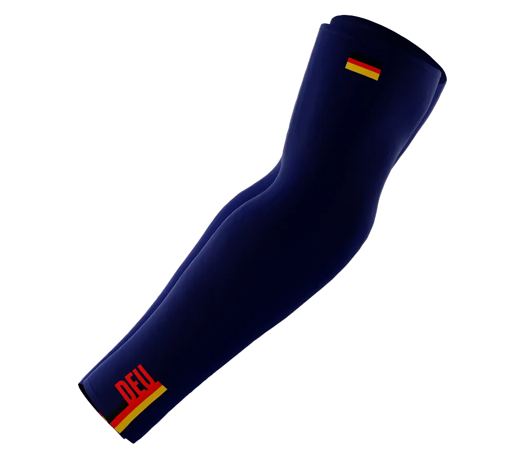 Germany Code Compression Arm Sleeves - Walking - Cycling - Running - Golf - Baseball - Basketball