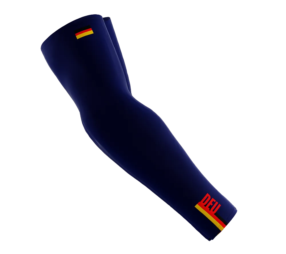 Germany Code Compression Arm Sleeves - Walking - Cycling - Running - Golf - Baseball - Basketball