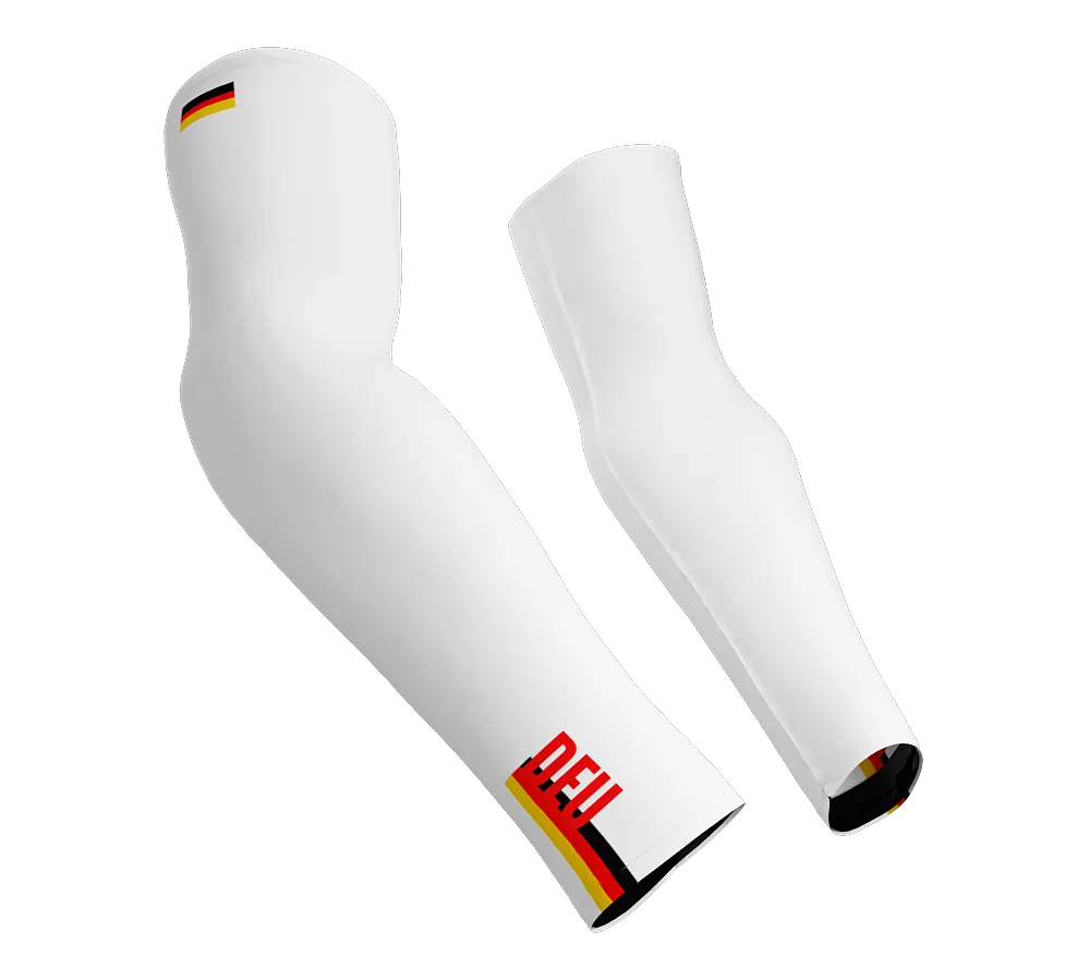 Germany Code Compression Arm Sleeves - Walking - Cycling - Running - Golf - Baseball - Basketball