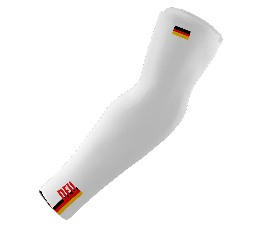 Germany Code Compression Arm Sleeves - Walking - Cycling - Running - Golf - Baseball - Basketball