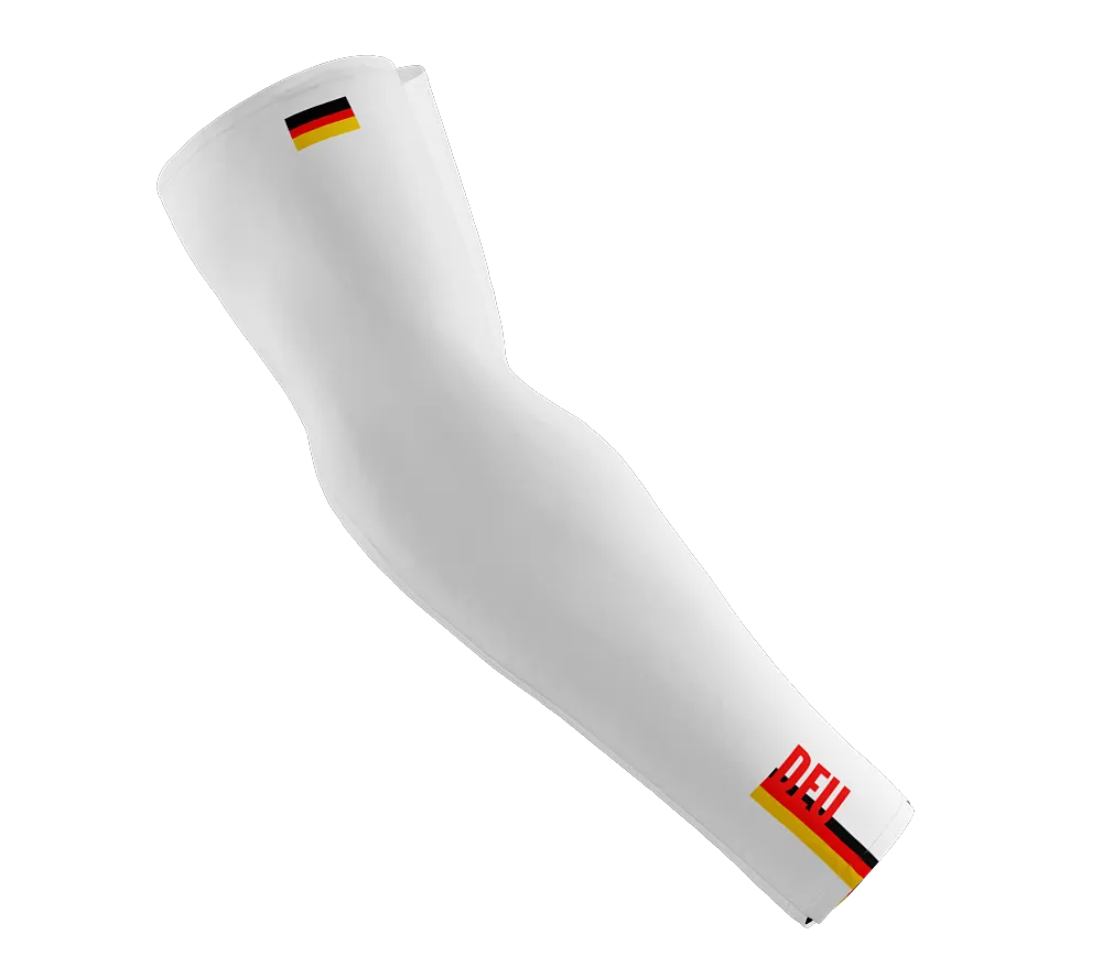 Germany Code Compression Arm Sleeves - Walking - Cycling - Running - Golf - Baseball - Basketball