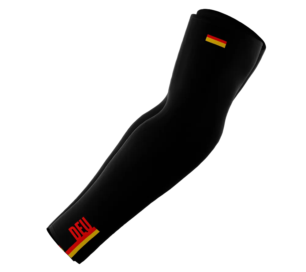 Germany Code Compression Arm Sleeves - Walking - Cycling - Running - Golf - Baseball - Basketball