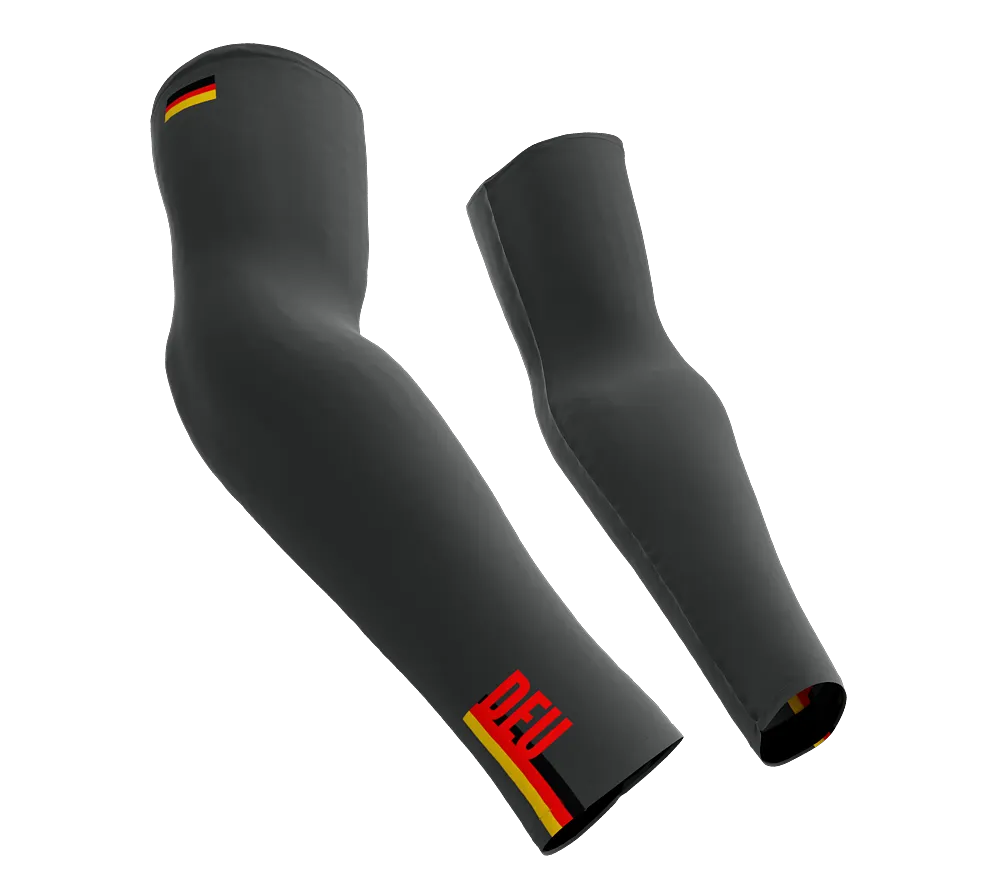 Germany Code Compression Arm Sleeves - Walking - Cycling - Running - Golf - Baseball - Basketball