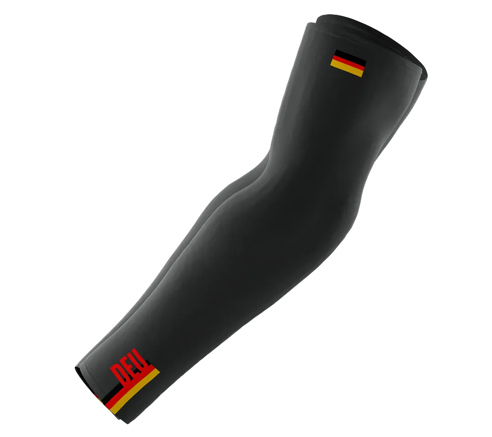 Germany Code Compression Arm Sleeves - Walking - Cycling - Running - Golf - Baseball - Basketball