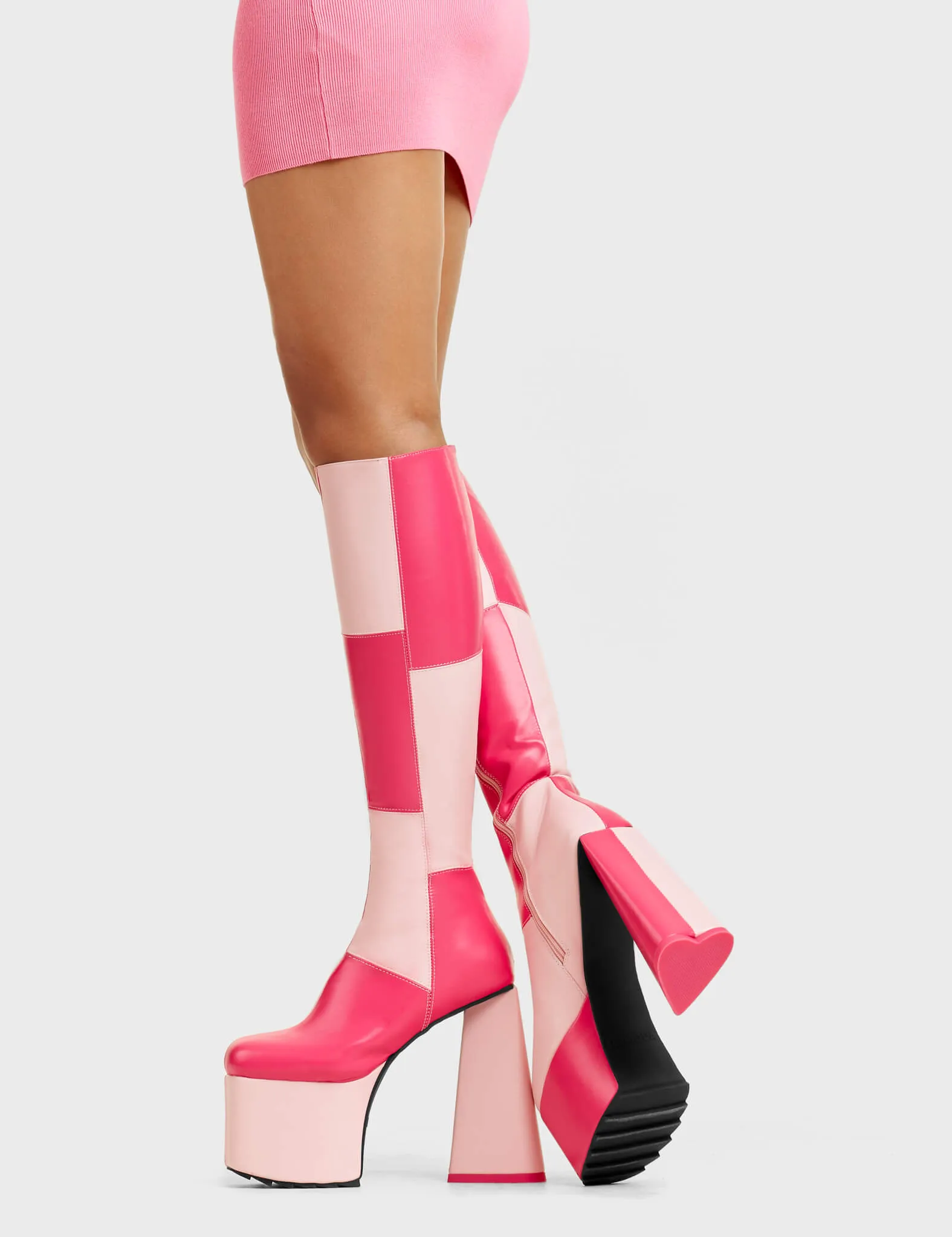 Getting Better Platform Knee High Boots