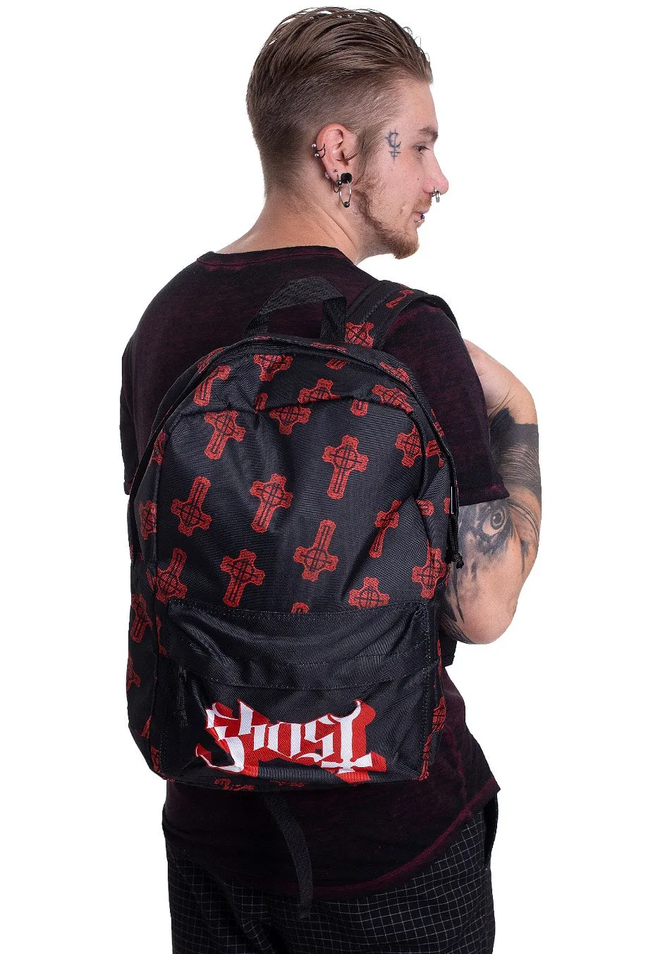 Ghost - Crucifix Red - Backpack