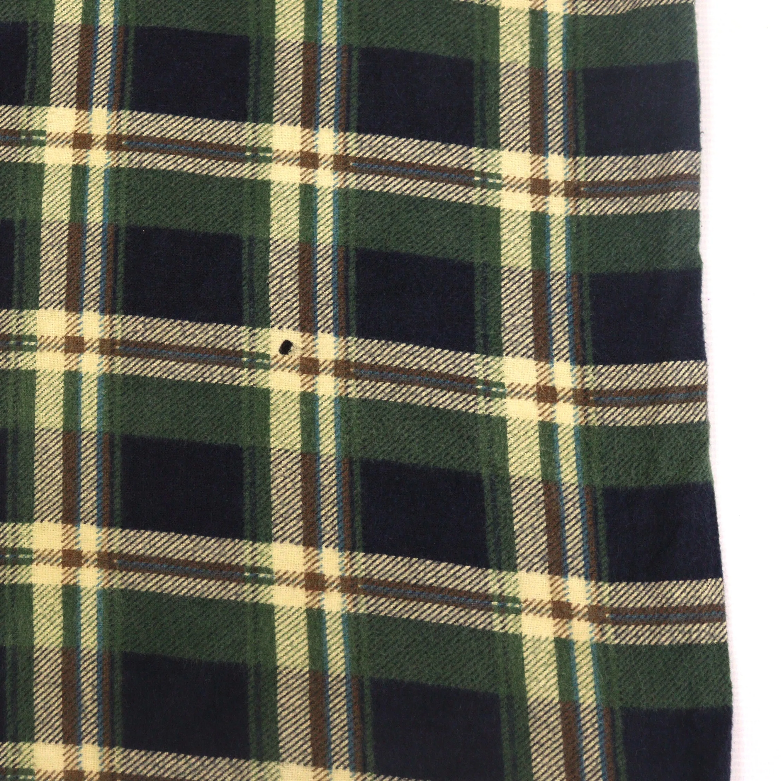 Gino Marconi Checkered Flannel Shirt Navy Green