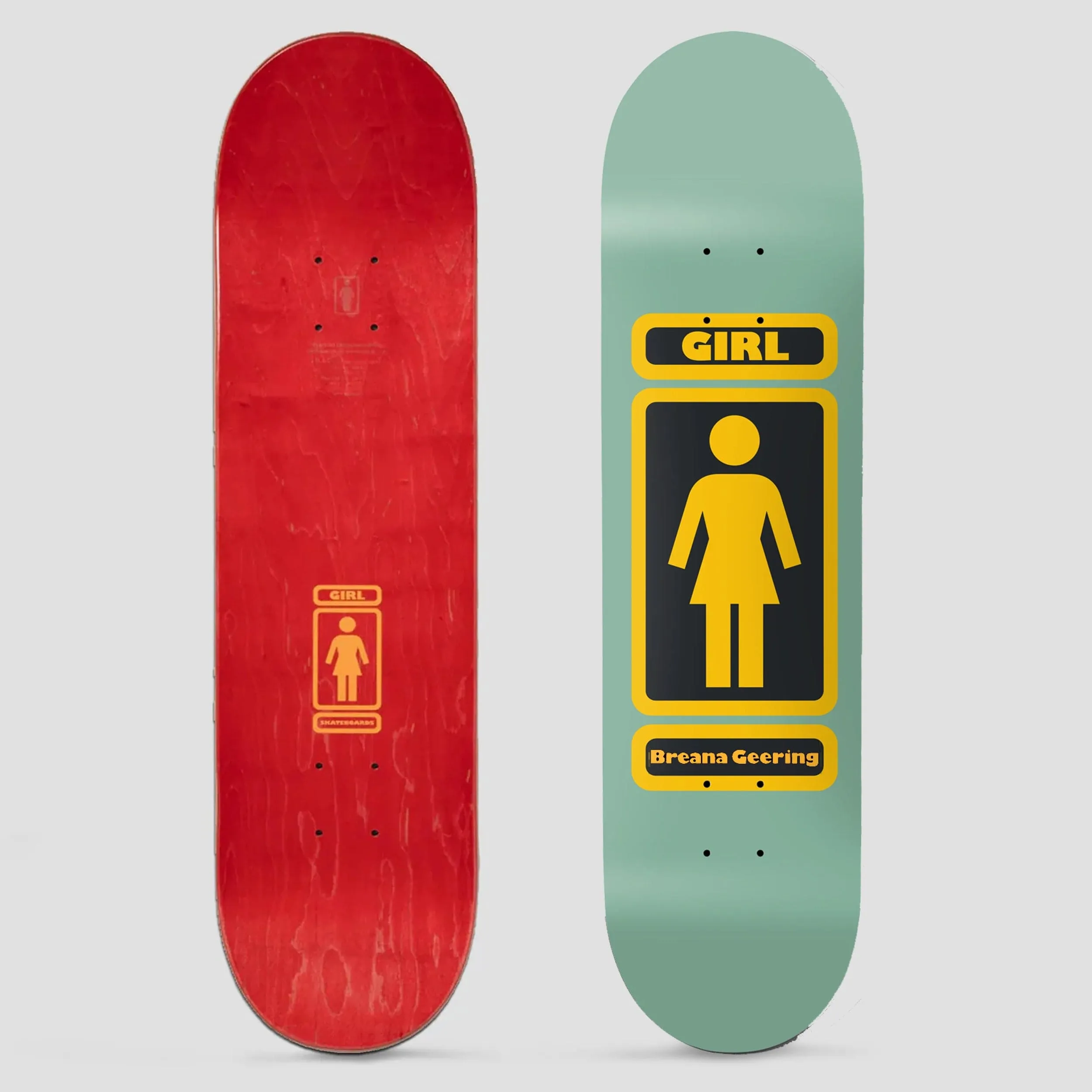 Girl 8.375 Breana Geering 93 Til Skateboard Deck Green