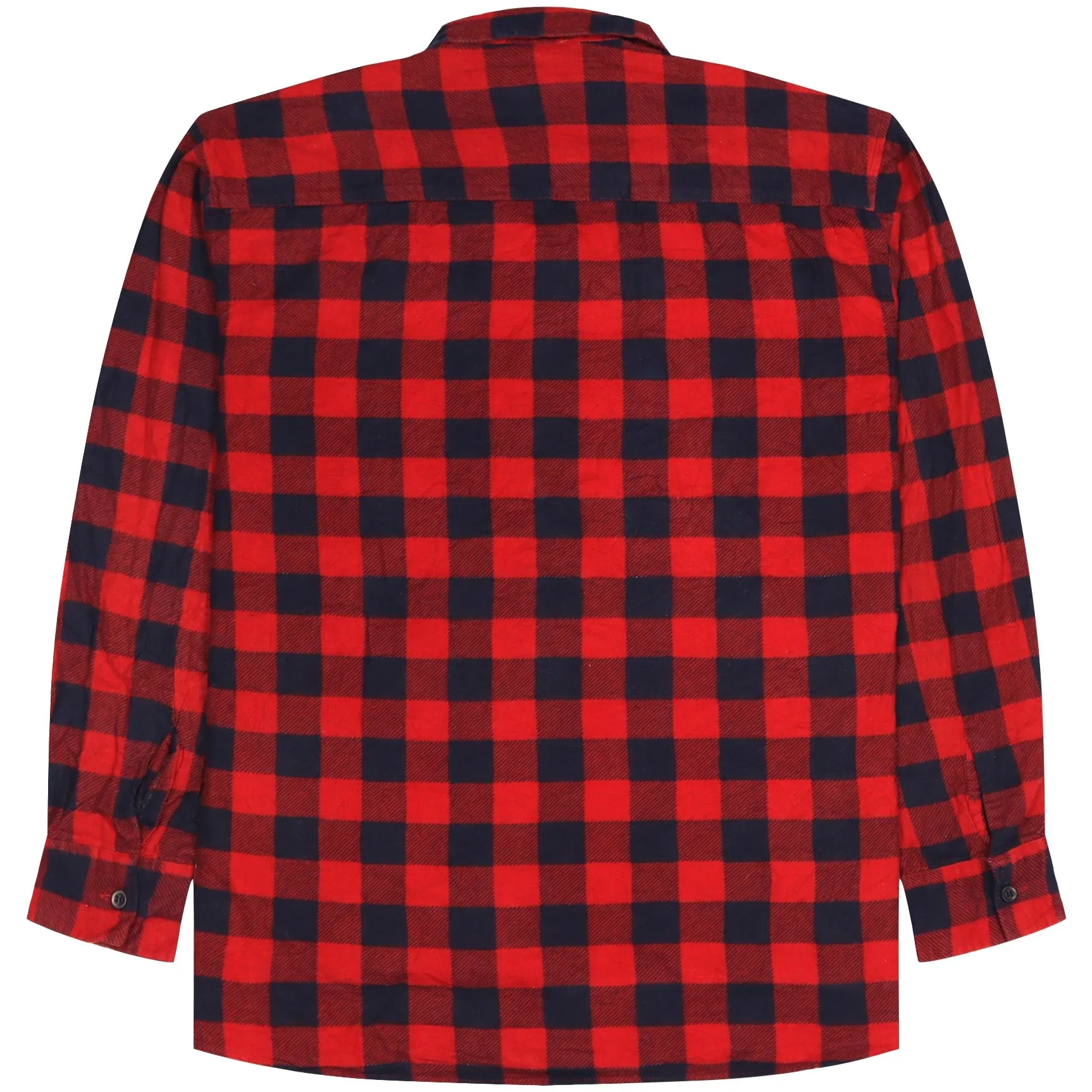 Giuseppe Diclassico Checkered Flannel Shirt Red Black