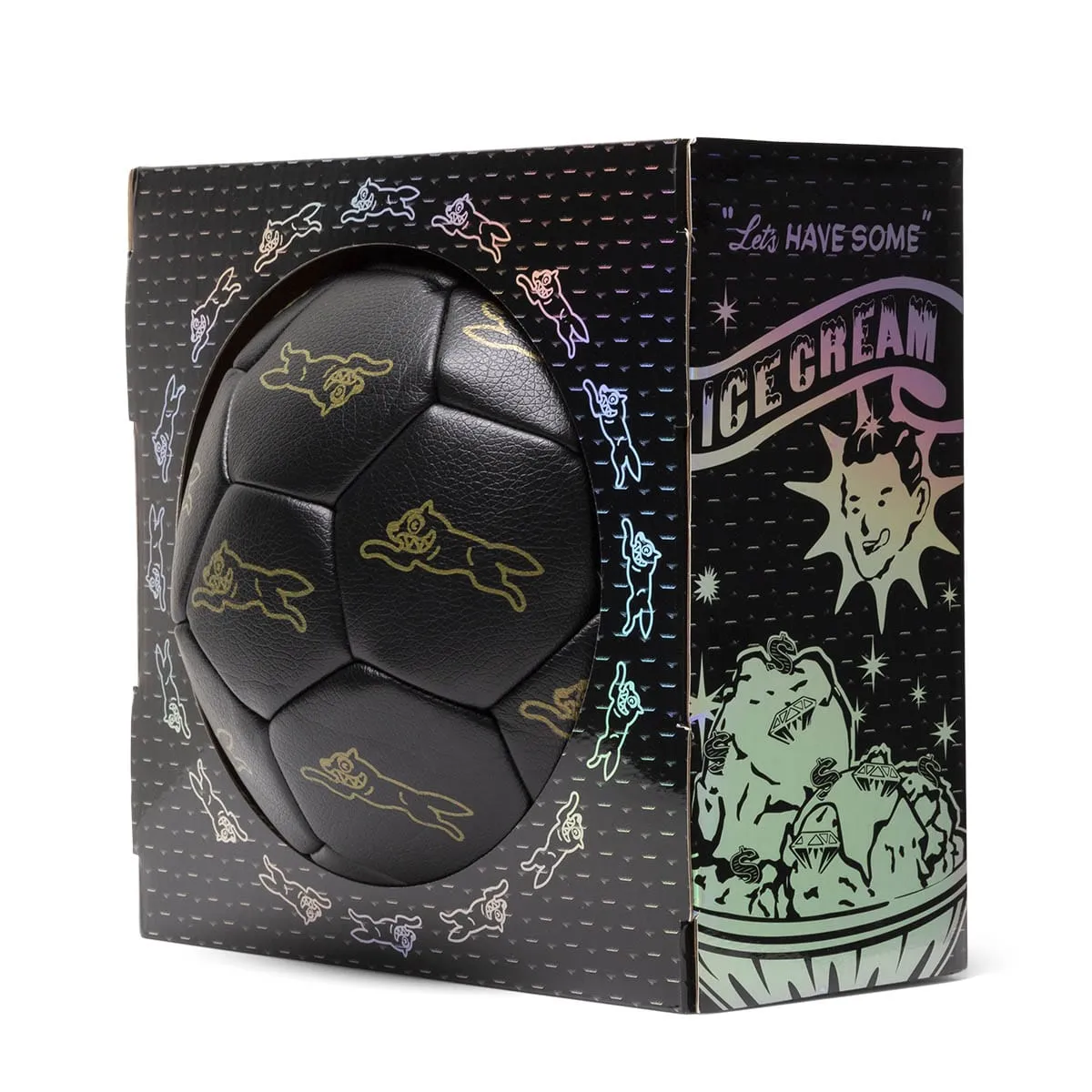 GOAL SOCCER BALL MATTE BLACK | Bodega