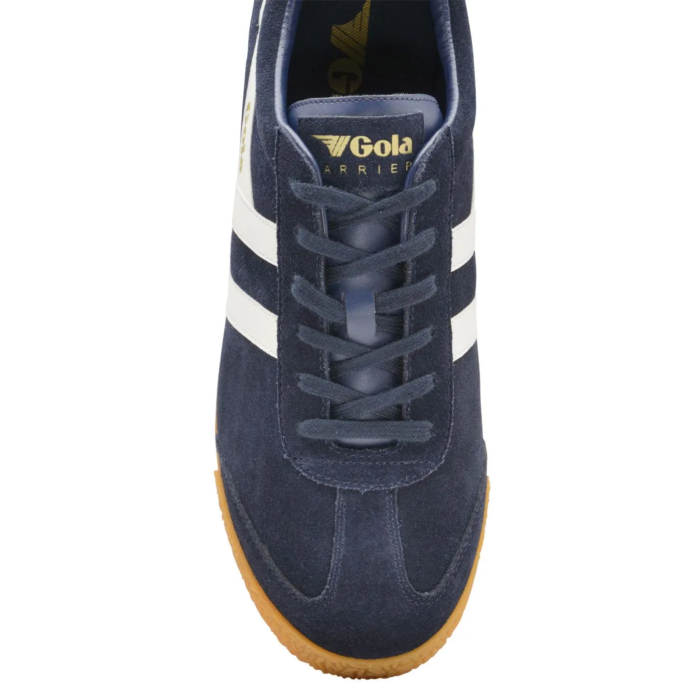 GOLA Harrier Suede Mens Retro 1970s Trainers Navy