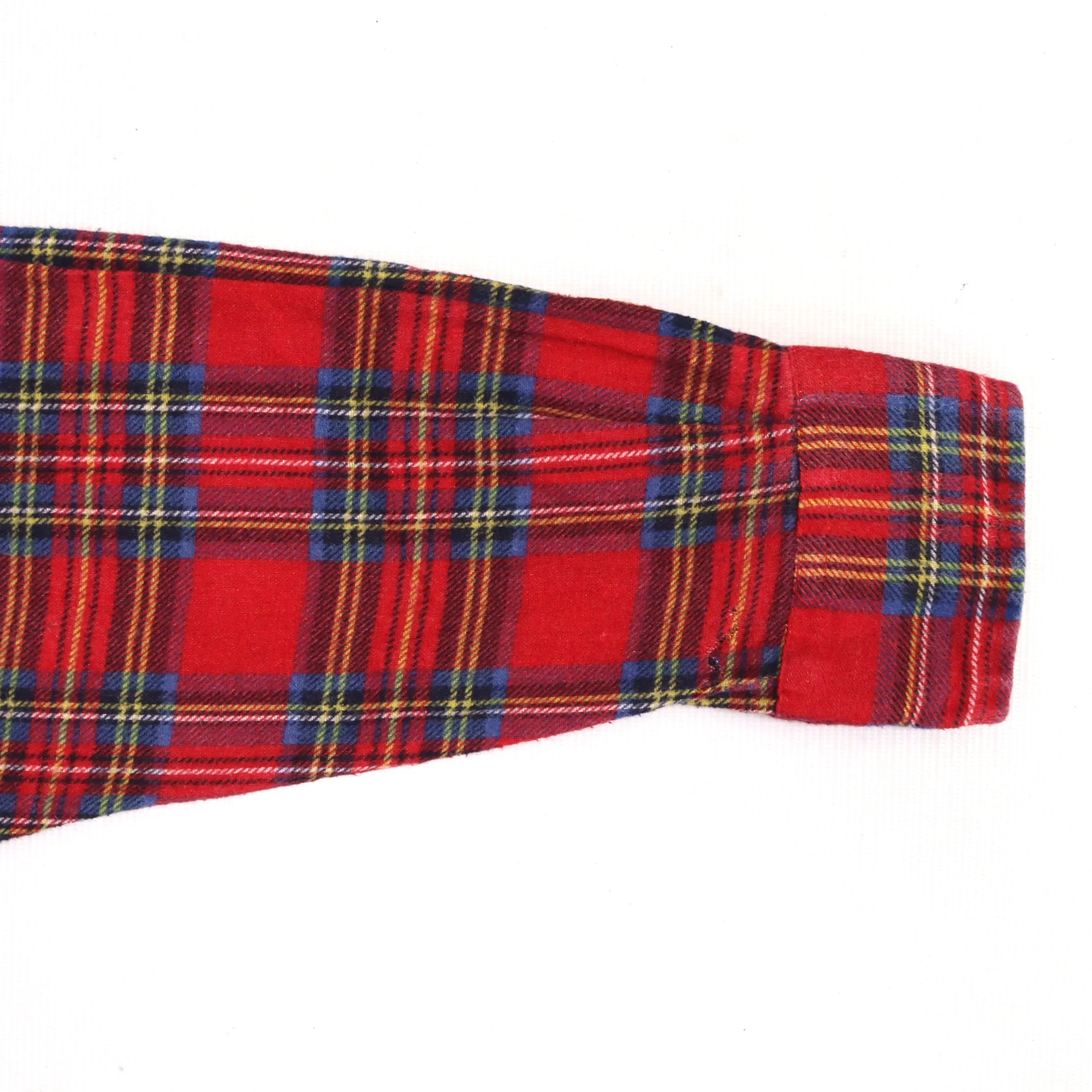 Haband Checkered Flannel Shirt Red Blue