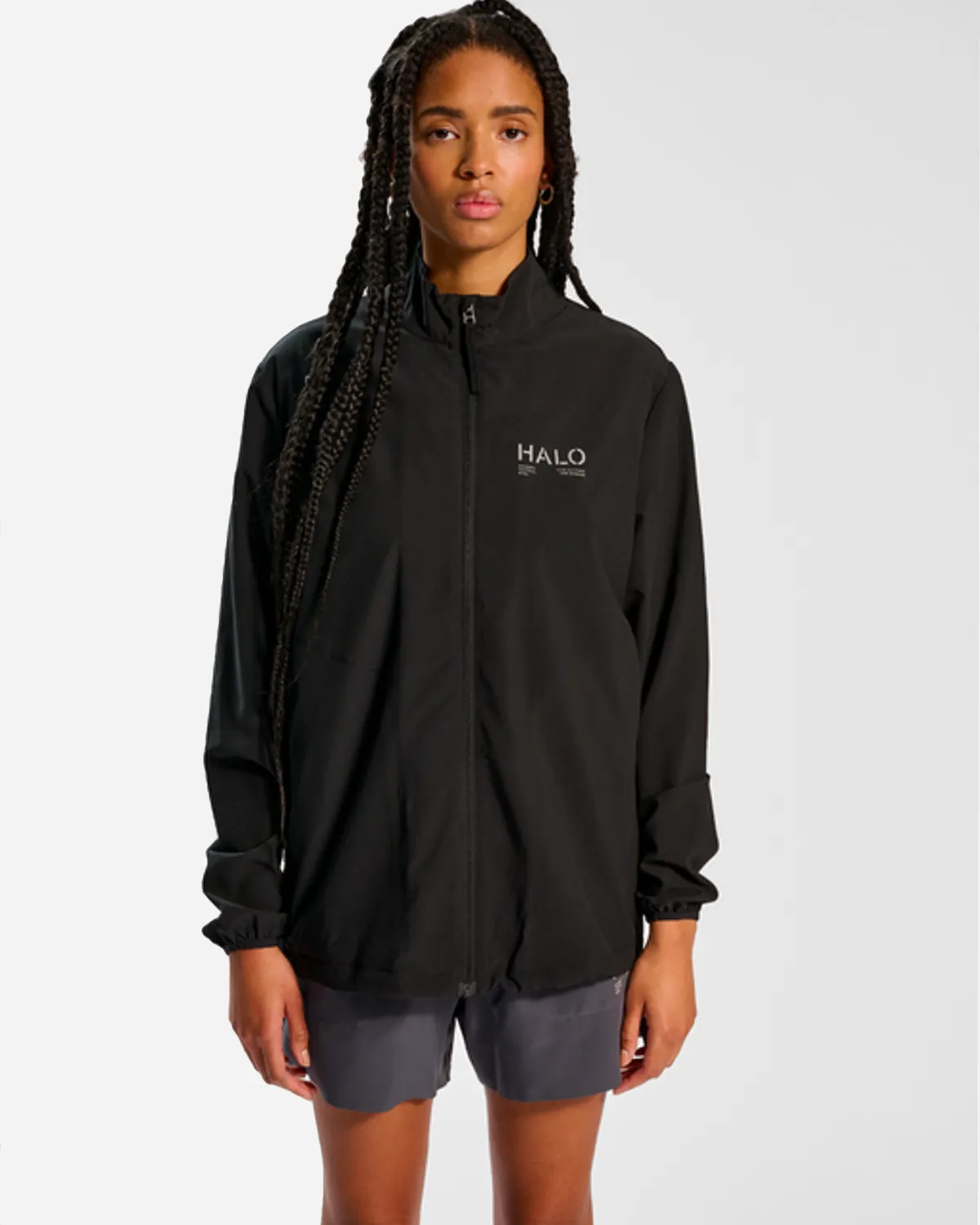 Halo Tech Jacket - Ebony