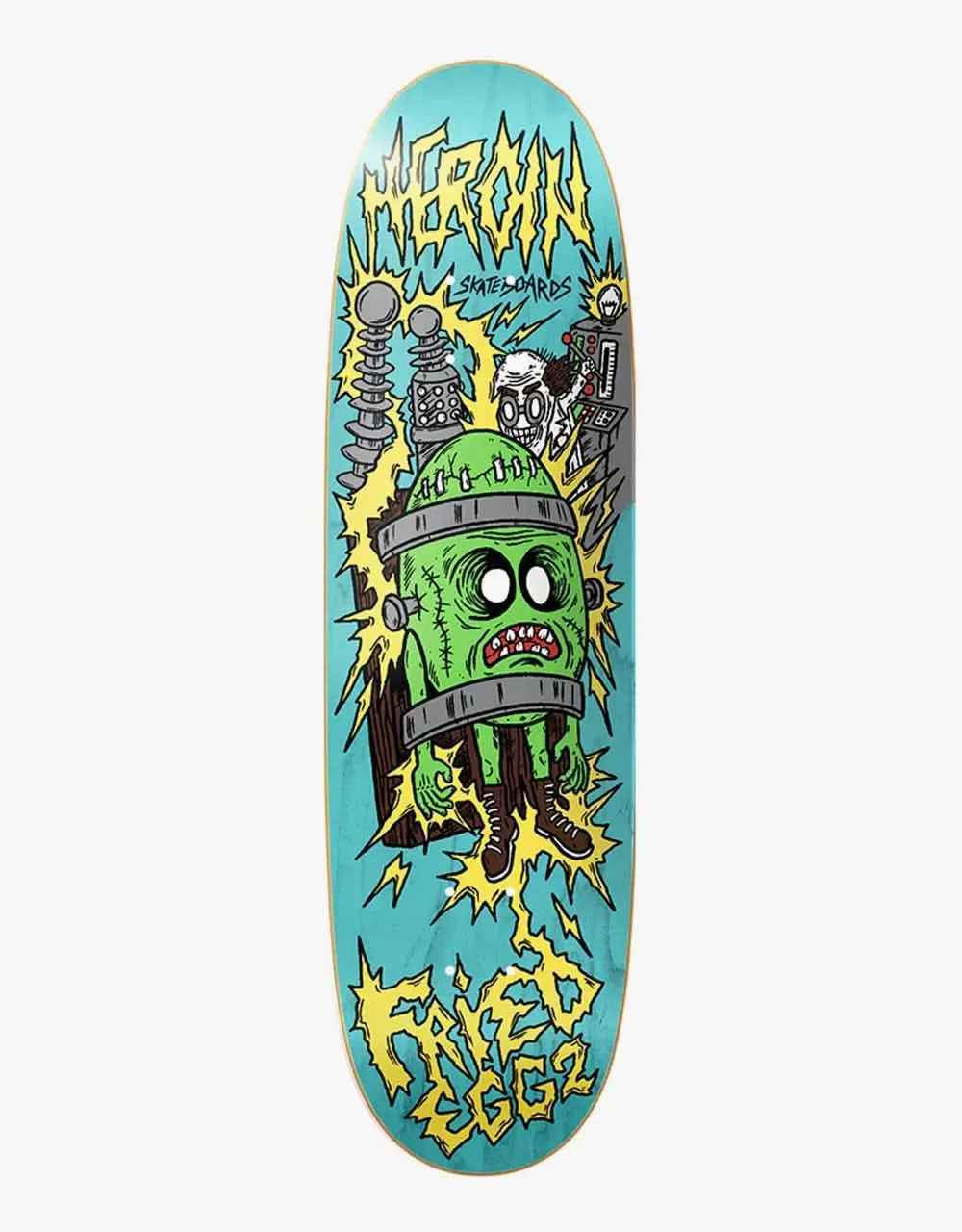 Heroin Fried Egg II Skateboard Deck - 8.9