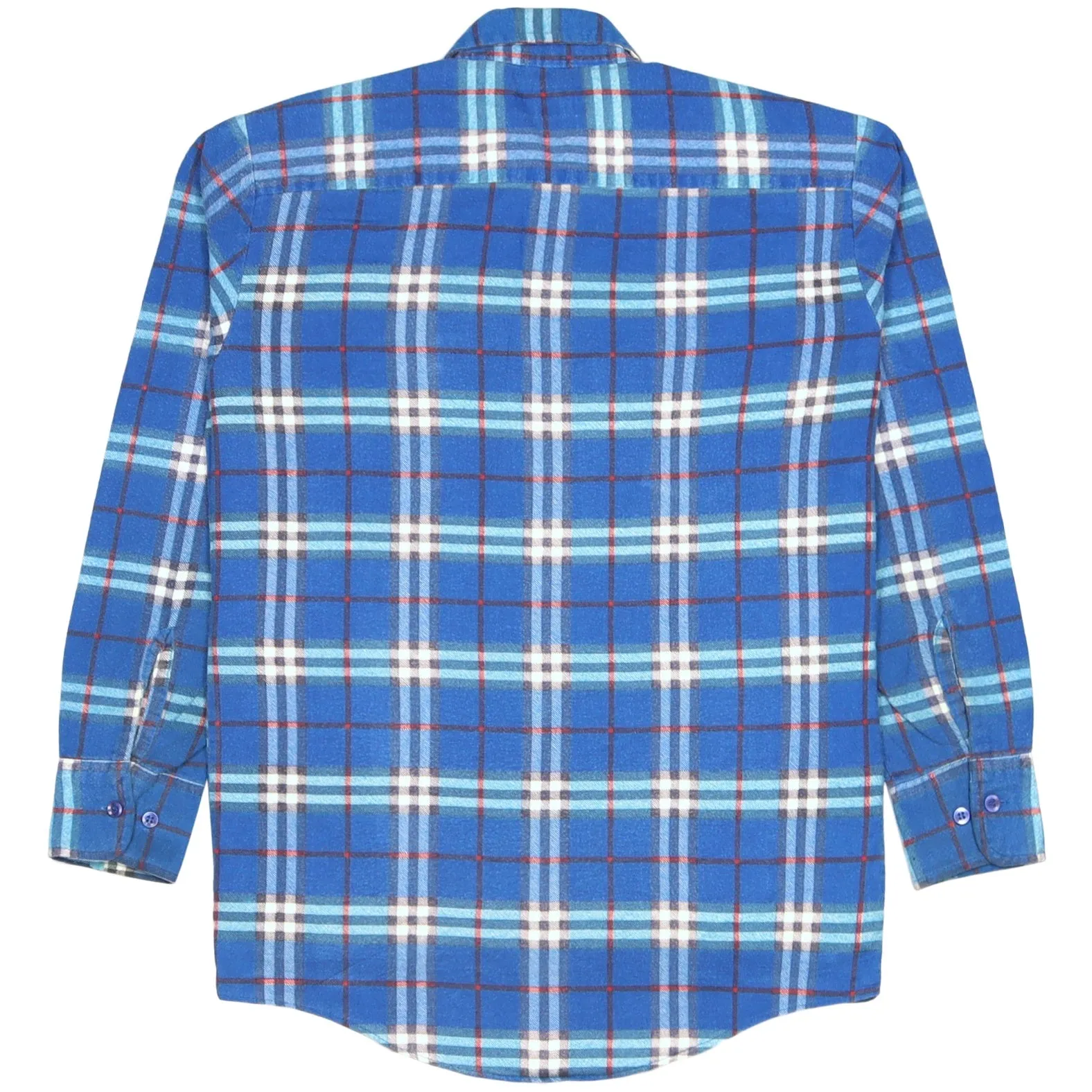 Highlander Flannel Checkered Shirt Blue