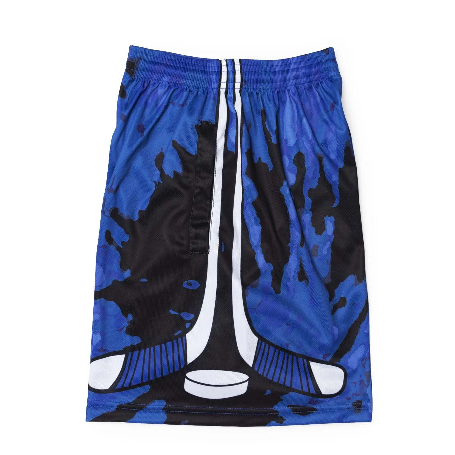 Hockey Beckett™ Shorts - Blue Tie-Dye 