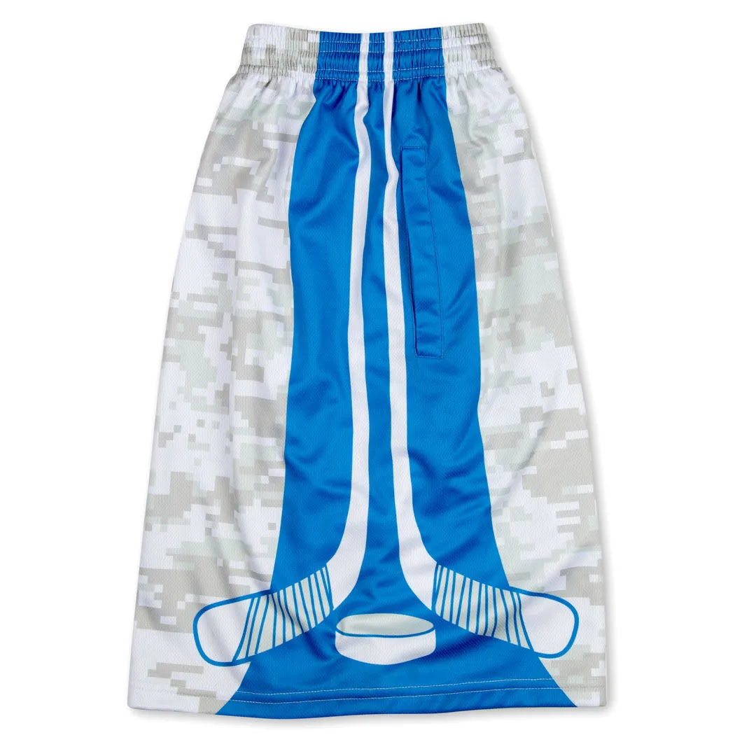 Hockey Beckett™ Shorts - Digital Camo 