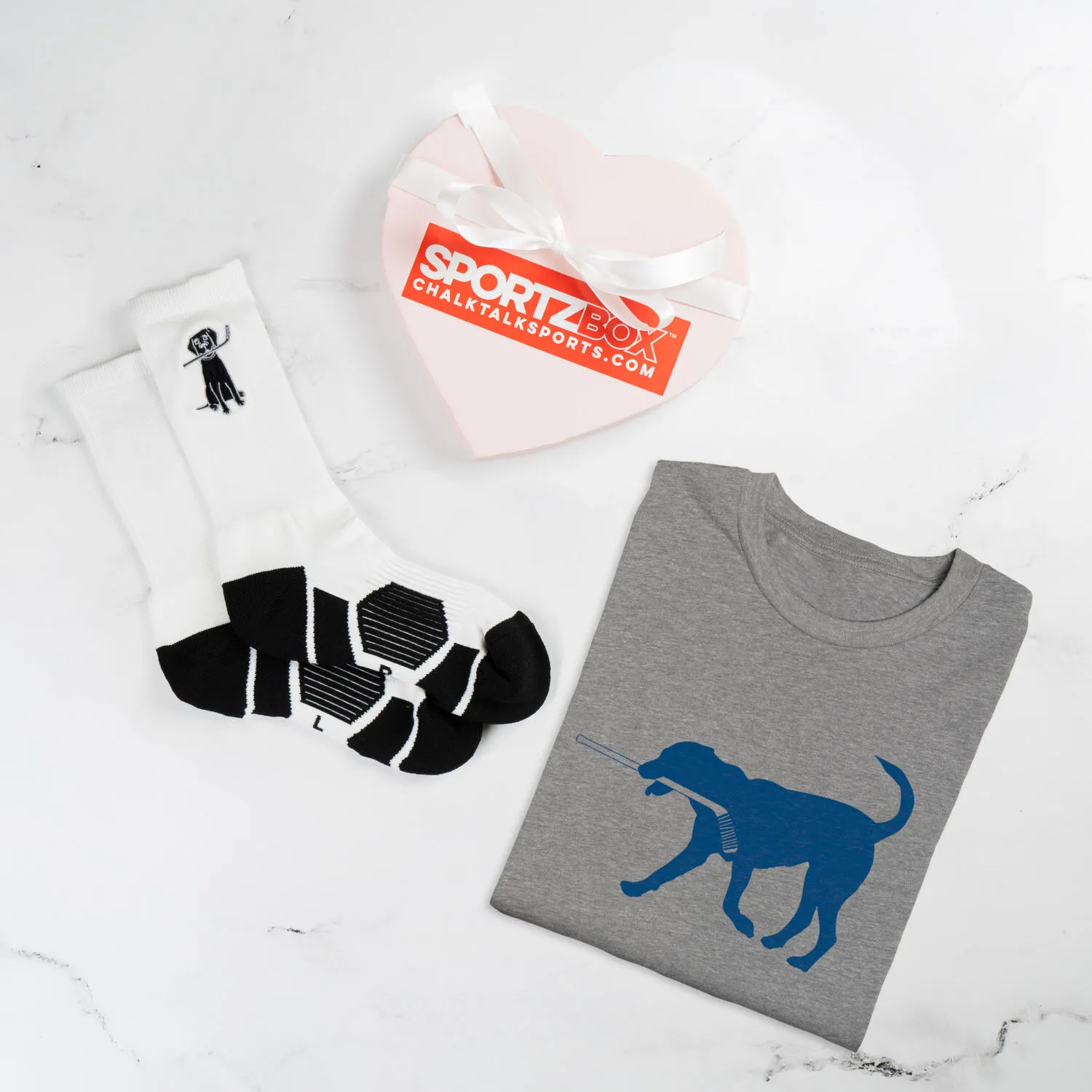 Hockey Heart SportzBox - Hockey Dog 