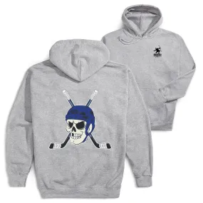 Hockey Hooded Sweatshirt - Chill to the Bone (Back Design) 