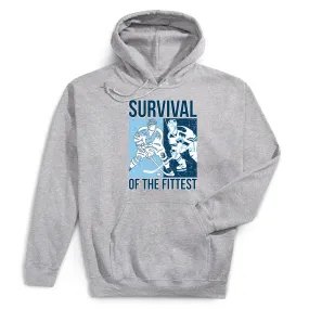 Hockey Hooded Sweatshirt - Survival of the Fittest 