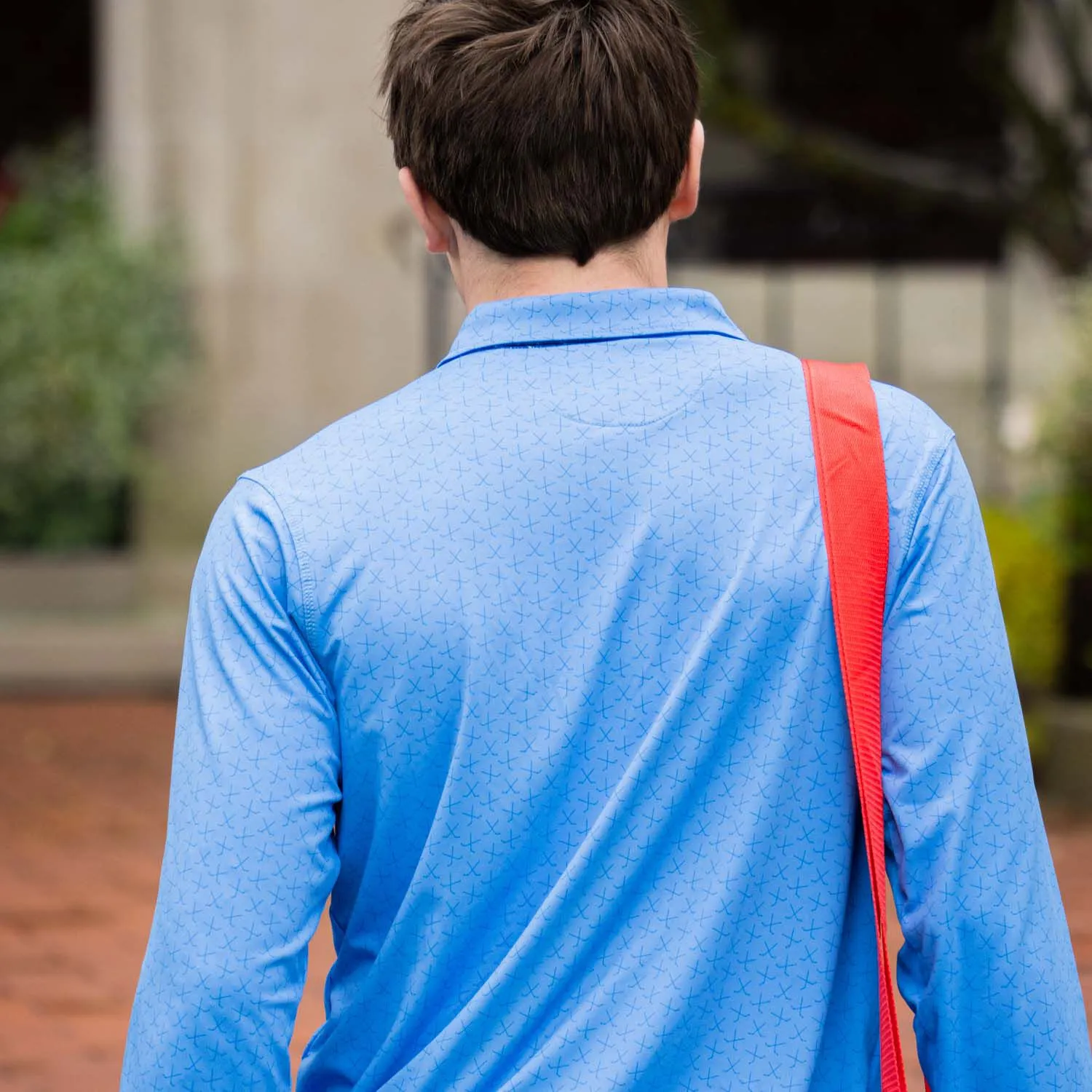 Hockey Long Sleeve Polo Shirt - Celly Hockey 