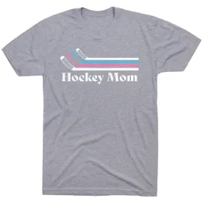 Hockey Short Sleeve T-Shirt - Hockey Mom Sticks 