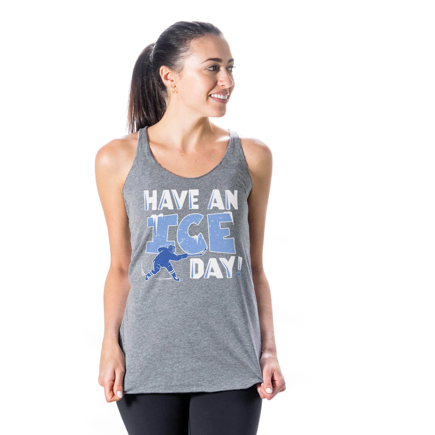 Hockey Women's Everyday Tank Top - Have An Ice Day 