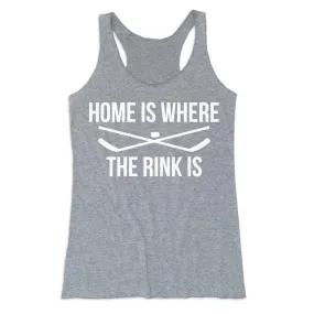 Hockey Women's Everyday Tank Top - Home Is Where The Rink Is 