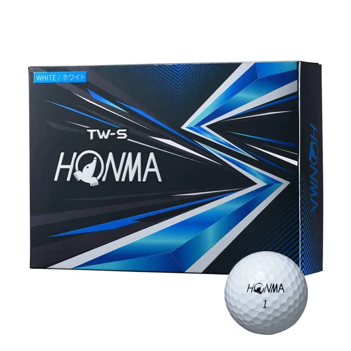 Honma NEW TW-S Golf Balls - White