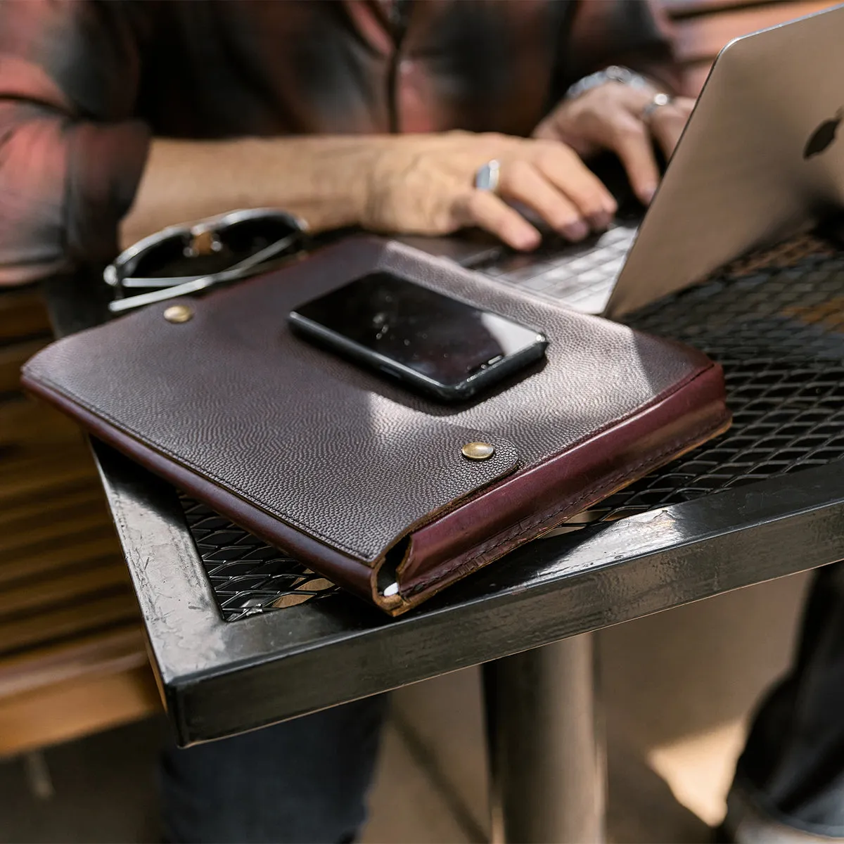 Horween Football & CXL Folio Cases