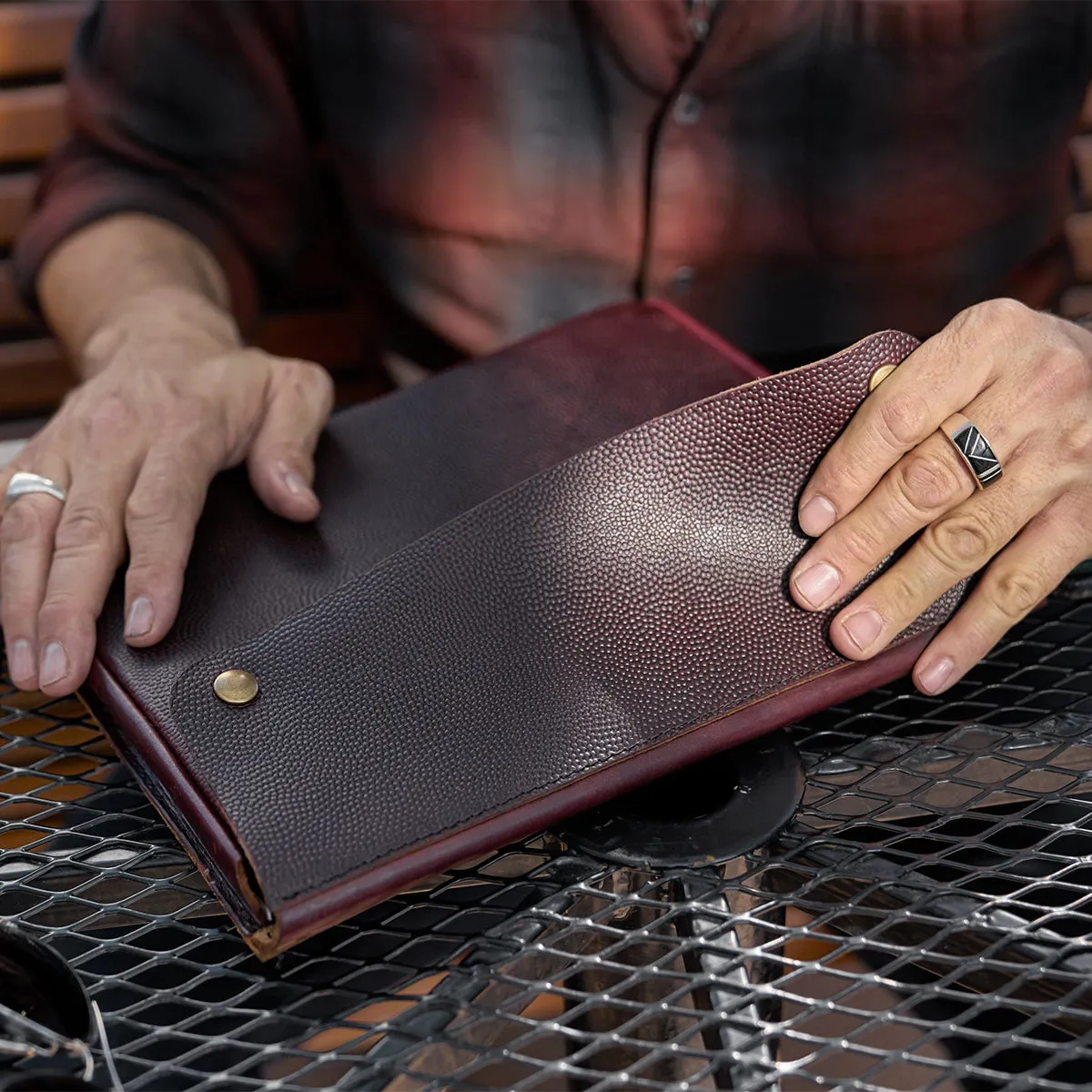 Horween Football & CXL Folio Cases