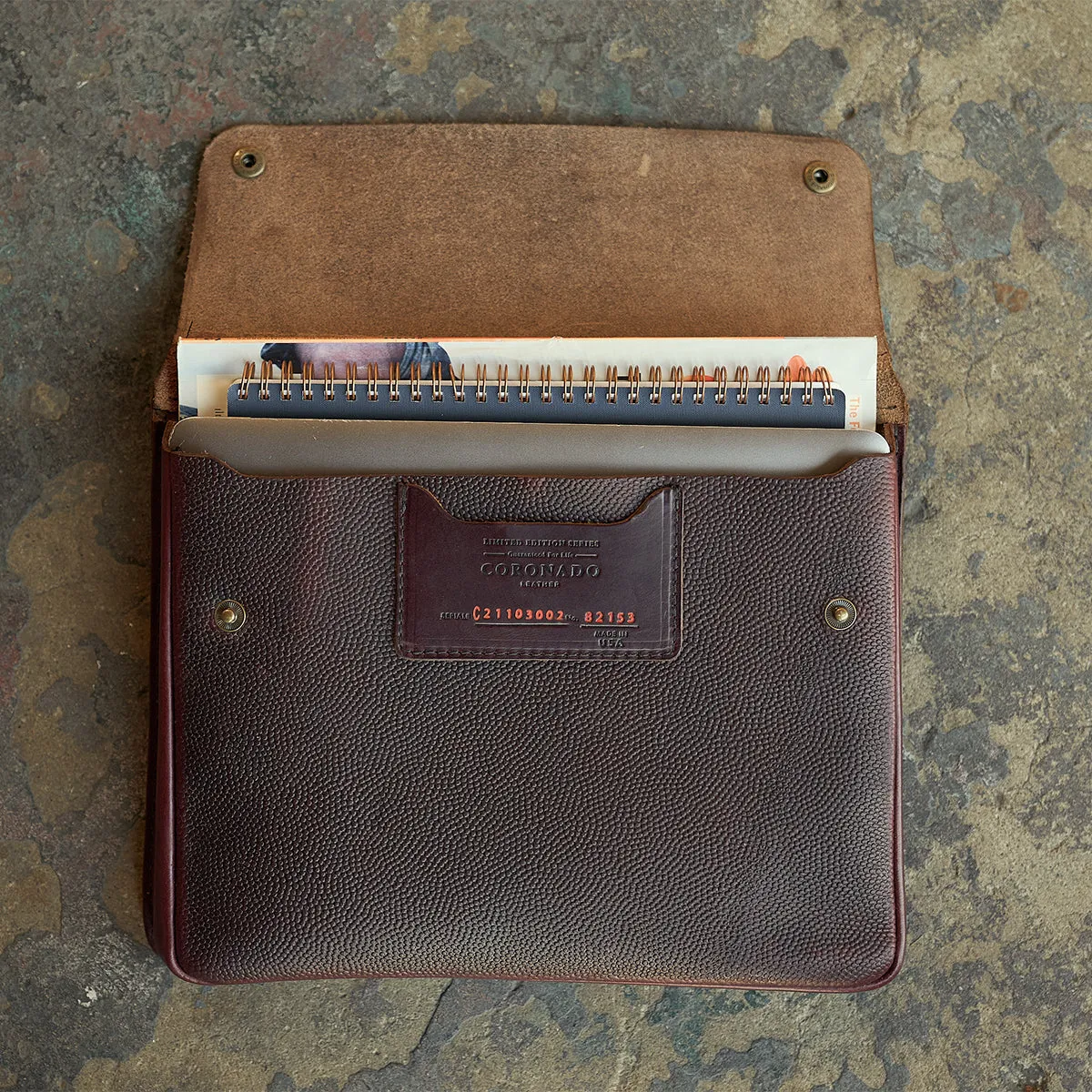 Horween Football & CXL Folio Cases