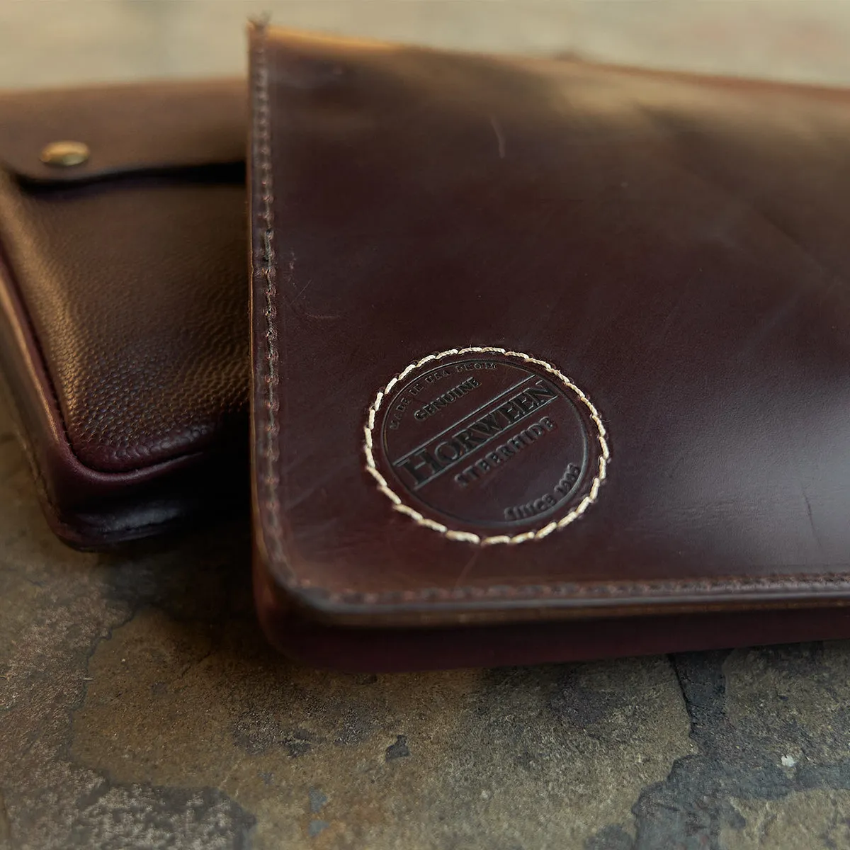 Horween Football & CXL Folio Cases