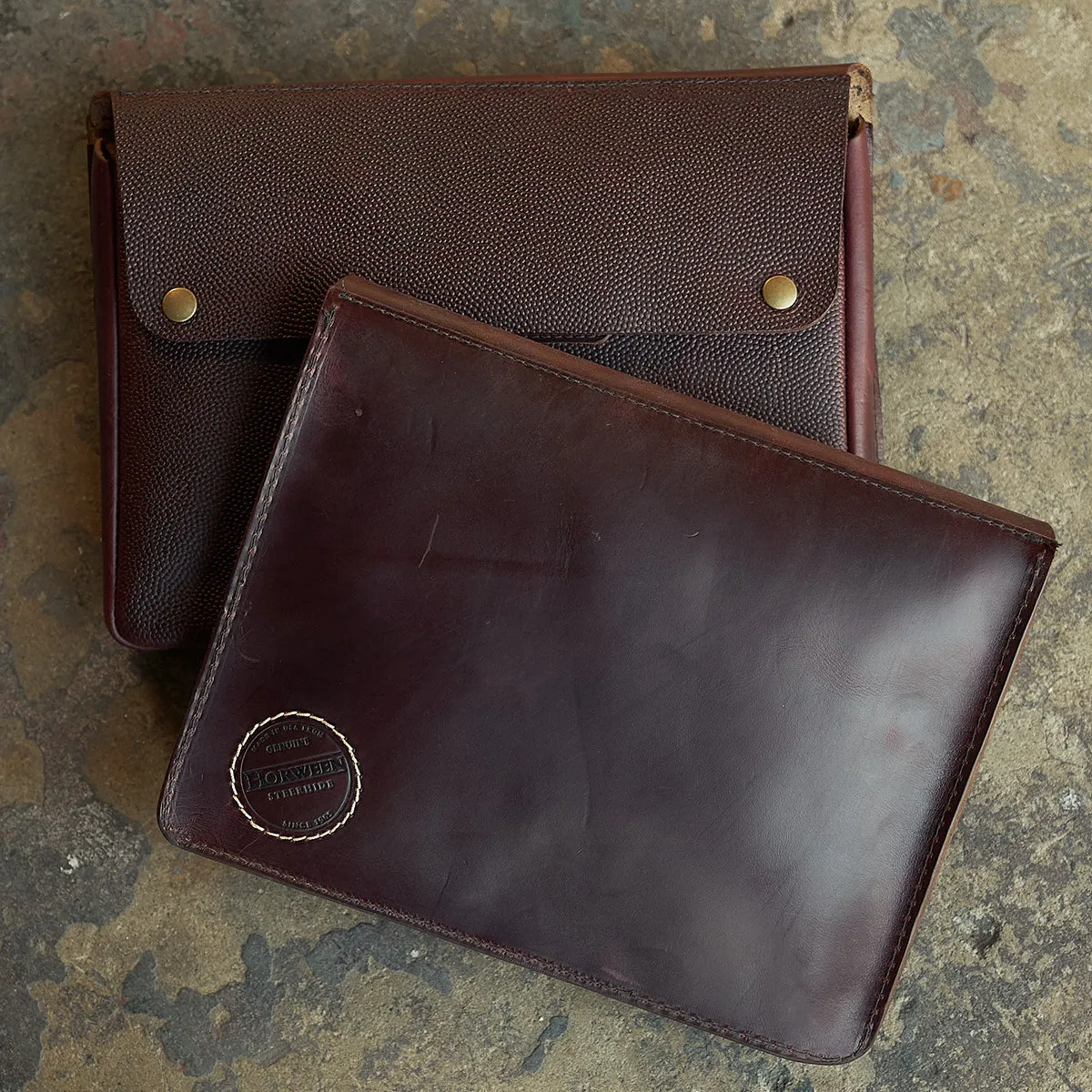 Horween Football & CXL Folio Cases