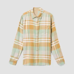 Hurley Portland Organic Flannel Longsleeve Shirt Golden Doodle